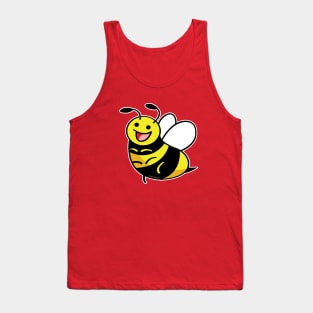 Classic courtieBee (with border) Tank Top